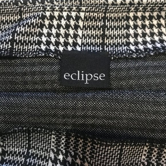 Plaid Slit Skirt - Picture 4 of 4